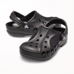 CROCS Kids Size 11 Shoes - Black
